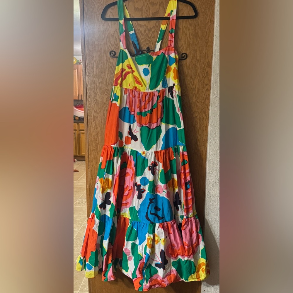 J. Crew Multicolor Floral Dress
